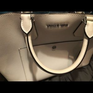 White Michael kors bag